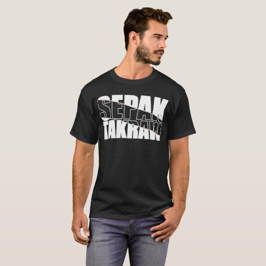 Serak Takraw Funny Serak Takraw T-Shirt (Vorne ganz)