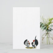 Serama Bantams Briefpapier (Stehend Vorderseite)