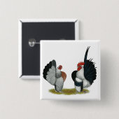 Serama Bantams Button (Vorne & Hinten)