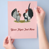 Serama Bantams Flyer (Hand)