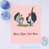 Serama Bantams Flyer (Einzeln)