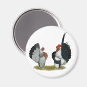 Serama Bantams Magnet (Vorderseite/Rückseite)