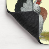 Serama Bantams Mousepad (Ecke)