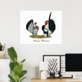 Serama Bantams Poster (Heimbüro)
