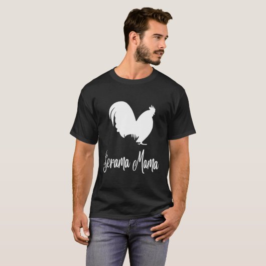 Serama Chicken T-Shirt (Vorne ganz)