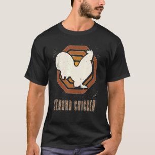 Serama-Huhn Vintage Retro Klassiker Tierliebe T-Shirt