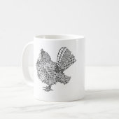 serama zischen HuhnKaffeetasse Kaffeetasse (Vorderseite Links)