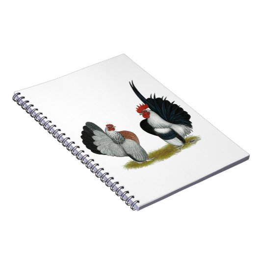 Serama Zwerghühner Notizblock (Rechte Seite)