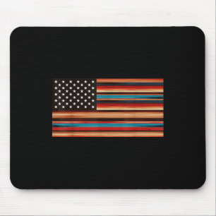 Serape Cinco De Mayo Fiesta (mexikanische Flagge) Mousepad
