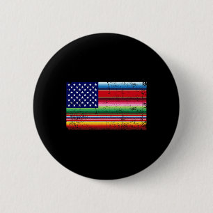 Serape Cinco De Mayo Par Button