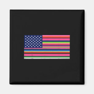 Serape Cinco De Mayo Par Magnet