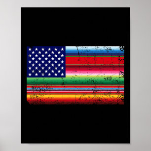 Serape Cinco De Mayo Par Poster