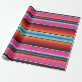 Serape Packpapier   Rosa (Ungerollt)