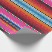 Serape Packpapier   Rosa (Ecke)