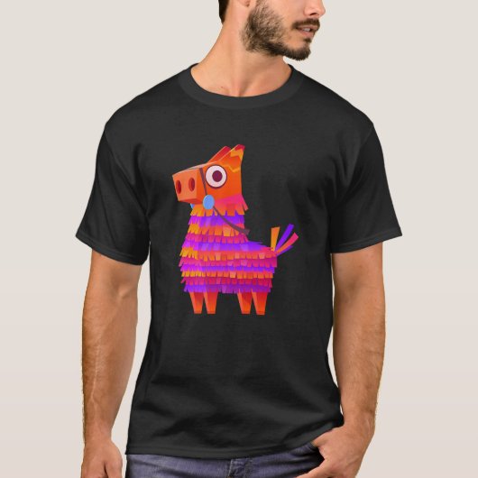 Serape Pinata Mexican Funny Cool Fiesta Cinco De M T-Shirt (Vorderseite)