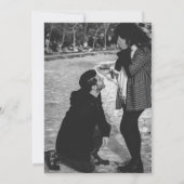 Serape Spring Stripes | Foto Save the Date Einladung (Rückseite)