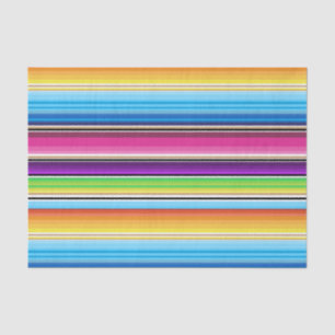 Serape Spring Stripes Seidenpapier