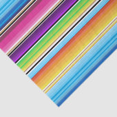 Serape Spring Stripes Seidenpapier (Ausschnitt)