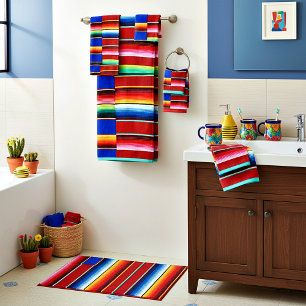 Serape-Streifen-Badehandtuch-Set Badhandtuch Set