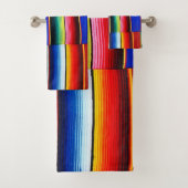 Serape Streifen Badhandtuch Set (Insitu)
