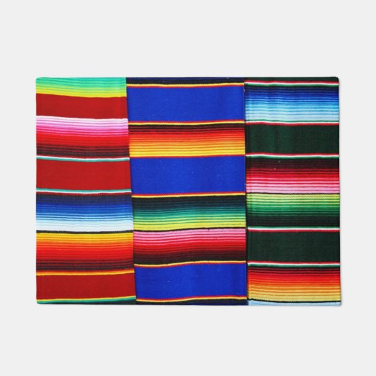Serape Streifen Fußmatte (Vorderseite)