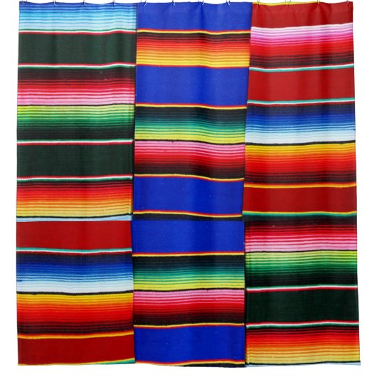Serape Strip Duschvorhang (Vorderseite)