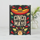 Serape Stripe Postkarte (Stehend Vorderseite)