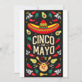 Serape Stripe Postkarte (Rückseite)