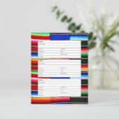 Serape stripes Adressseite (Stehend Vorderseite)