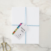 Serape Summer Stripes | Danke Geschenkanhänger (Mit Garn)