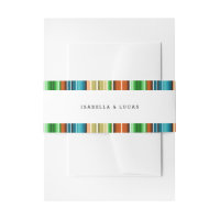 Serape Summer Vertikale Streifen | Hochzeit