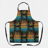 Serape Tribal Südwest Red Pattern Schürze (Vorderseite)