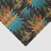 Serape Tribal Südwest Red Pattern Seidenpapier (Ausschnitt)