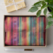Serape Watercolor Fiesta Mexican Blanket Seidenpapier (Geschenk)