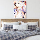 Seraph Angel Mythischer Kreaturentink-Stift Zeichn Leinwanddruck (Insitu (Schlafzimmer))