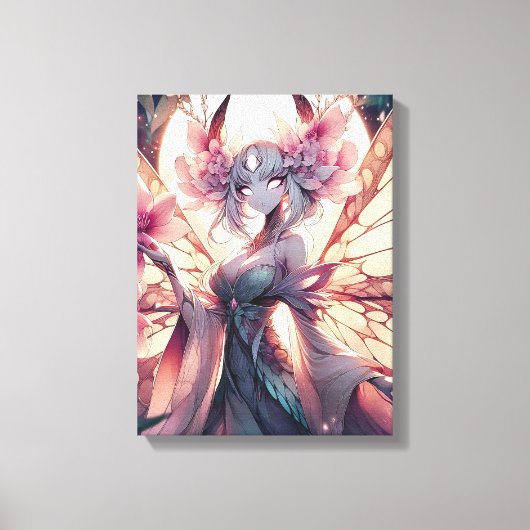 Seraph der Sylvans Leinwanddruck (Vorderseite)