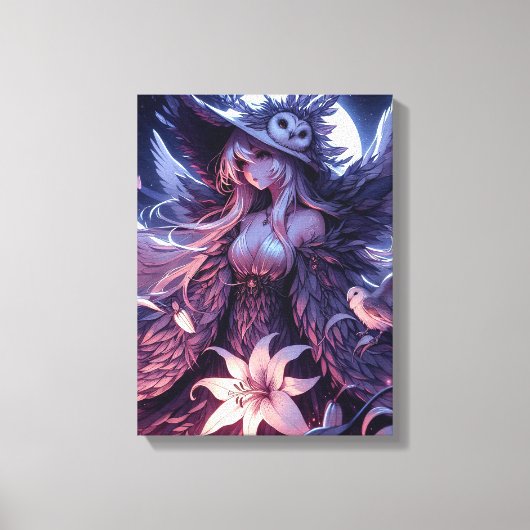 Seraph des Nachtblutes Leinwanddruck (Vorderseite)