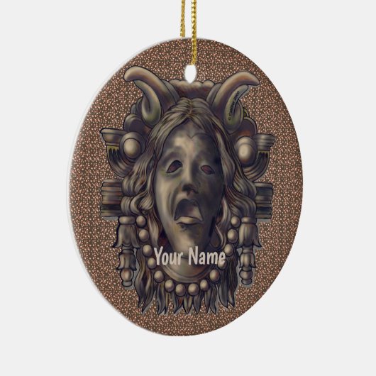 Seraph Gargoyle  Keramik Ornament (Rechts)