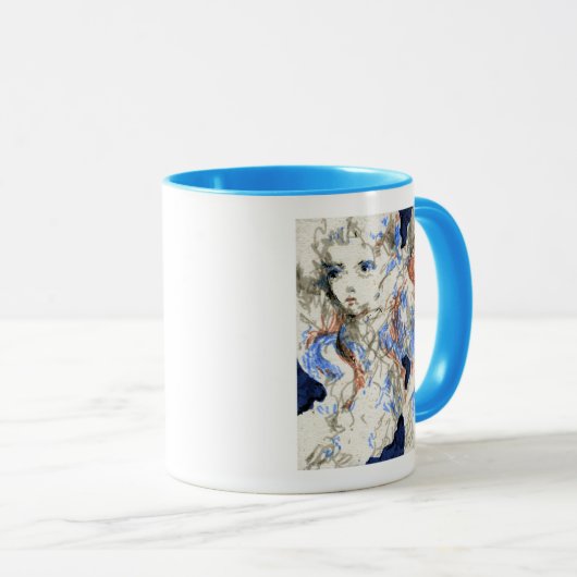 Seraph Ink Pen Zeichnend Tasse (VorderseiteRechts)