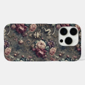 Seraph Jagd - Gothic Floral Design Case-Mate iPhone Hülle (Rückseite (Horizontal))