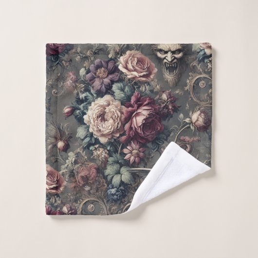 Seraph Jagd - gotisch Viktorianisch Badhandtuch Set (Waschlappen)