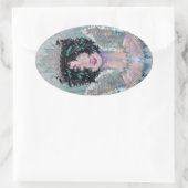 Seraph Tristana Melancholy Guardian Angel Ovaler Aufkleber (Tasche)