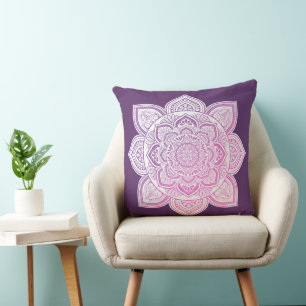 Seraphiine-Mandala-Zierkissen Kissen
