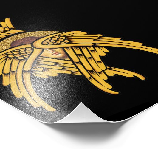 Seraphim Angel Fotodruck (Ecke)