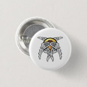 Seraphim Angel Silver Button (Vorne & Hinten)