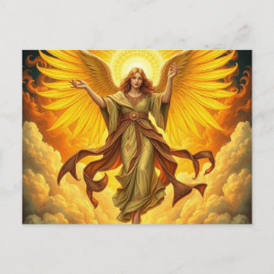 „Seraphim – Flammen des Lichts, Wächter der Seele“ Feiertagspostkarte