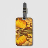 „Seraphim – Flammen des Lichts, Wächter der Seele“ Gepäckanhänger (Vorderseite Vertikal)