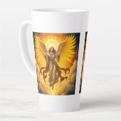 „Seraphim – Flammen des Lichts, Wächter der Seele“ Milchtasse (Linke Ecke)