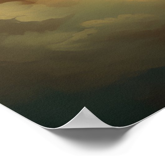 „Seraphim – Flammen des Lichts, Wächter der Seele“ Poster (Ecke)