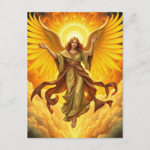 „Seraphim – Flammen des Lichts, Wächter der Seele“ Postkarte